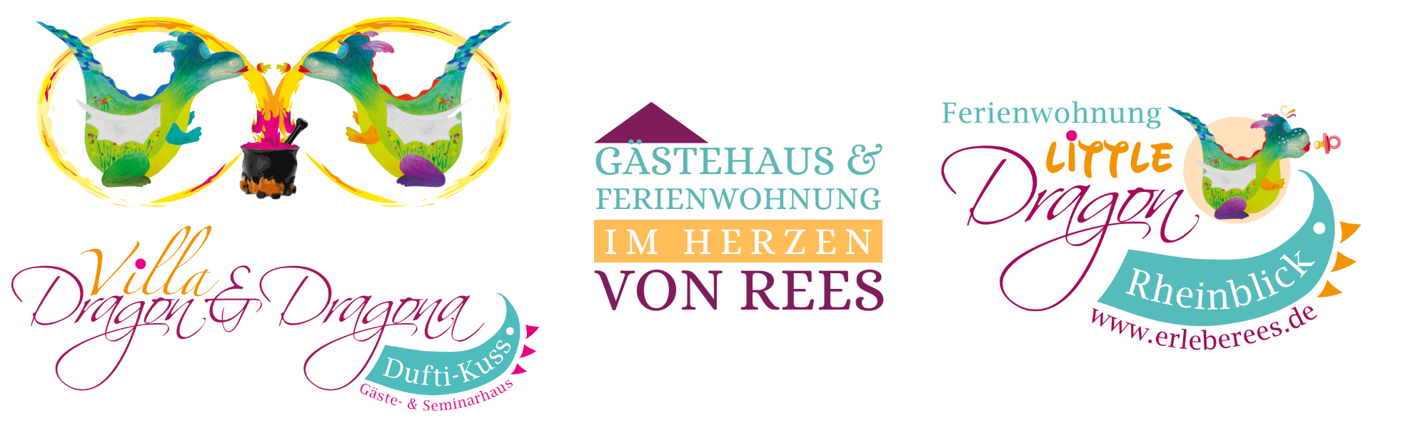 Little Dragon Rheinblick – Ferienwohnung
